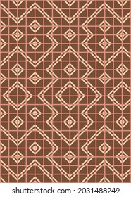 Abstract Geometric Pattern generative computational art illustration