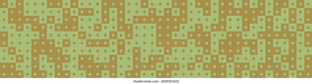Abstract Geometric Pattern generative computational art illustration