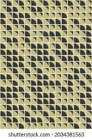 Abstract Geometric Pattern generative computational art illustration