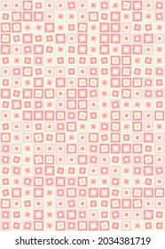 Abstract Geometric Pattern generative computational art illustration