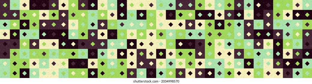 Abstract Geometric Pattern generative computational art illustration