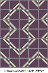 Abstract Geometric Pattern generative computational art illustration