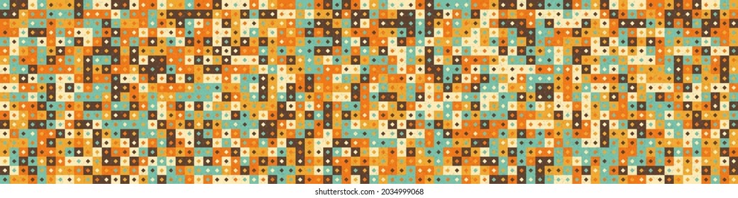 Abstract Geometric Pattern generative computational art illustration