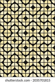 Abstract Geometric Pattern generative computational art illustration