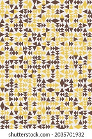 Abstract Geometric Pattern generative computational art illustration