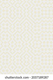 Abstract Geometric Pattern generative computational art illustration