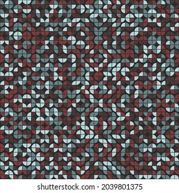 Abstract Geometric Pattern generative computational art illustration