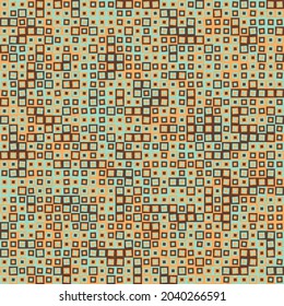 Abstract Geometric Pattern generative computational art illustration