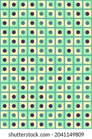 Abstract Geometric Pattern generative computational art illustration