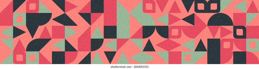 Abstract Geometric Pattern generative computational art illustration