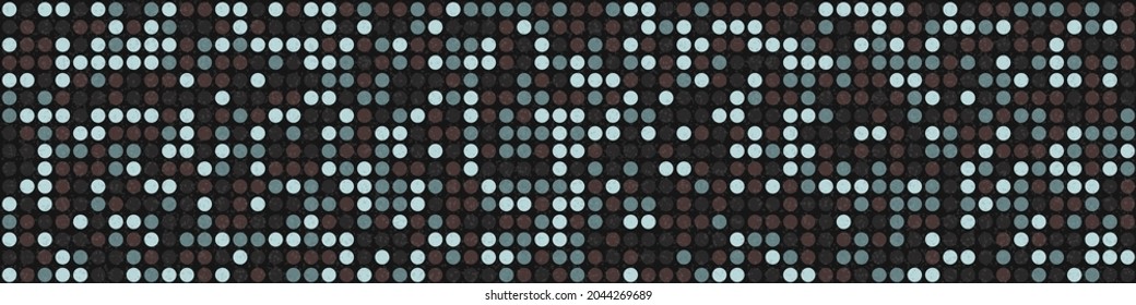 Abstract Geometric Pattern generative computational art illustration