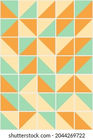 Abstract Geometric Pattern generative computational art illustration