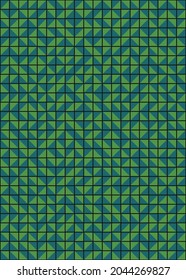 Abstract Geometric Pattern generative computational art illustration