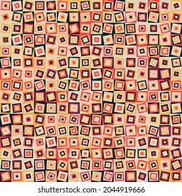 Abstract Geometric Pattern generative computational art illustration