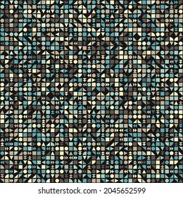 Abstract Geometric Pattern generative computational art illustration