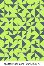 Abstract Geometric Pattern generative computational art illustration