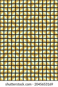 Abstract Geometric Pattern generative computational art illustration
