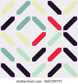 Abstract Geometric Pattern generative computational art illustration