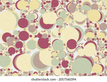 Abstract Geometric Pattern generative computational art illustration
