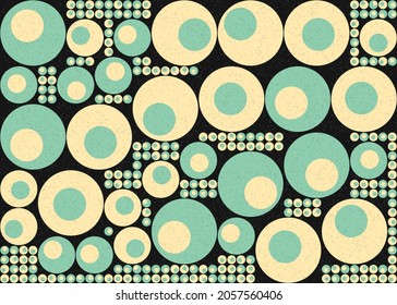 Abstract Geometric Pattern generative computational art illustration