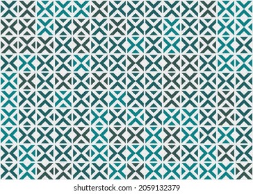 Abstract Geometric Pattern generative computational art illustration