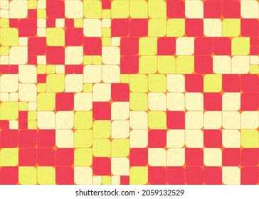 Abstract Geometric Pattern generative computational art illustration