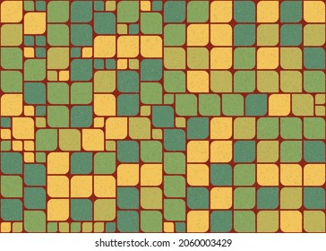 Abstract Geometric Pattern generative computational art illustration