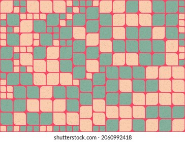 Abstract Geometric Pattern generative computational art illustration