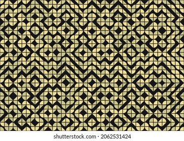 Abstract Geometric Pattern generative computational art illustration