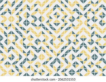 Abstract Geometric Pattern generative computational art illustration