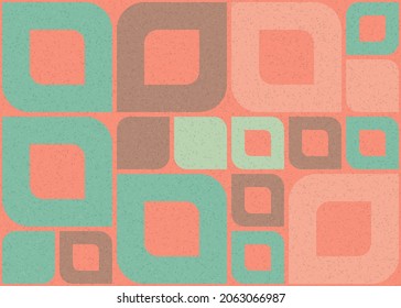 Abstract Geometric Pattern generative computational art illustration