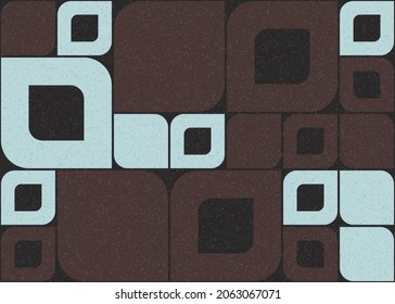 Abstract Geometric Pattern generative computational art illustration