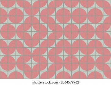 Abstract Geometric Pattern generative computational art illustration