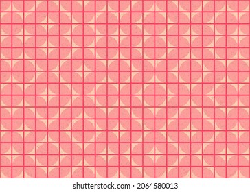 Abstract Geometric Pattern generative computational art illustration