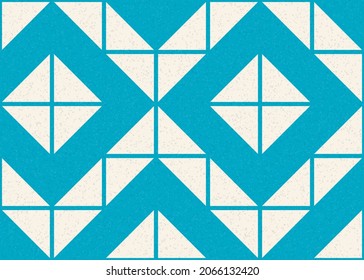 Abstract Geometric Pattern generative computational art illustration