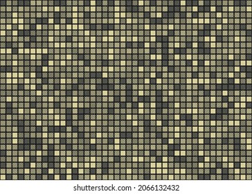 Abstract Geometric Pattern generative computational art illustration