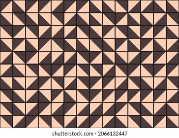 Abstract Geometric Pattern generative computational art illustration