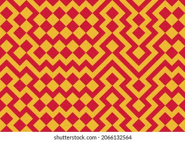 Abstract Geometric Pattern generative computational art illustration