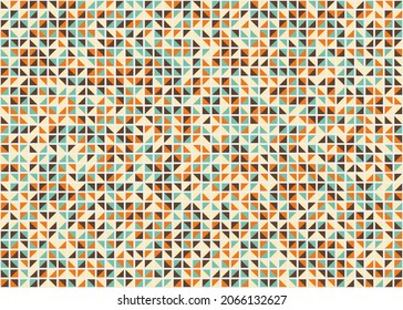 Abstract Geometric Pattern generative computational art illustration