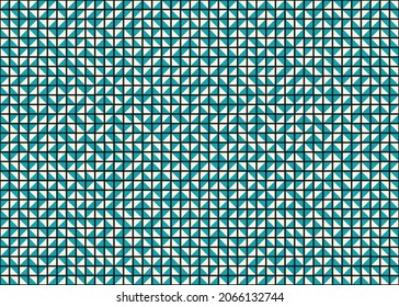 Abstract Geometric Pattern generative computational art illustration