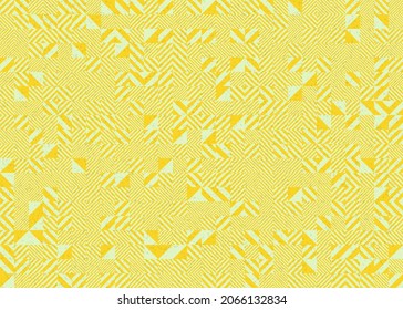 Abstract Geometric Pattern generative computational art illustration