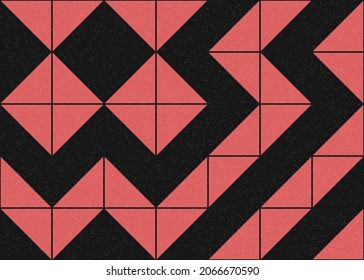 Abstract Geometric Pattern generative computational art illustration