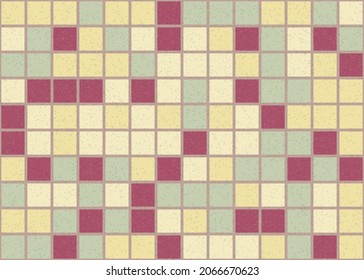 Abstract Geometric Pattern generative computational art illustration