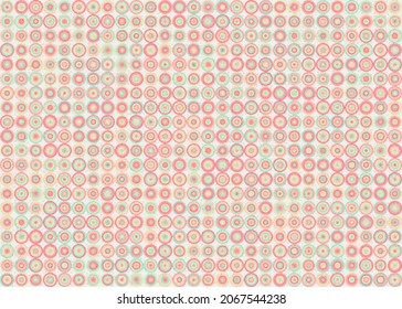 Abstract Geometric Pattern generative computational art illustration
