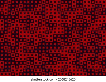 Abstract Geometric Pattern generative computational art illustration