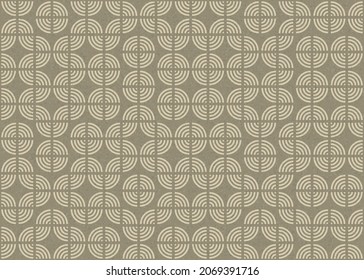 Abstract Geometric Pattern generative computational art illustration