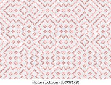 Abstract Geometric Pattern generative computational art illustration