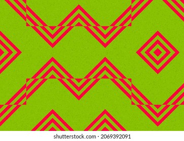 Abstract Geometric Pattern generative computational art illustration