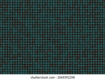 Abstract Geometric Pattern generative computational art illustration