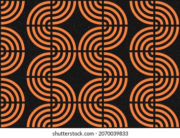 Abstract Geometric Pattern generative computational art illustration